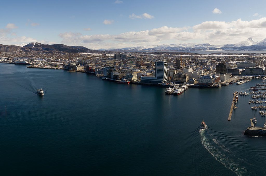 Oversiktsbilde over Bodø 