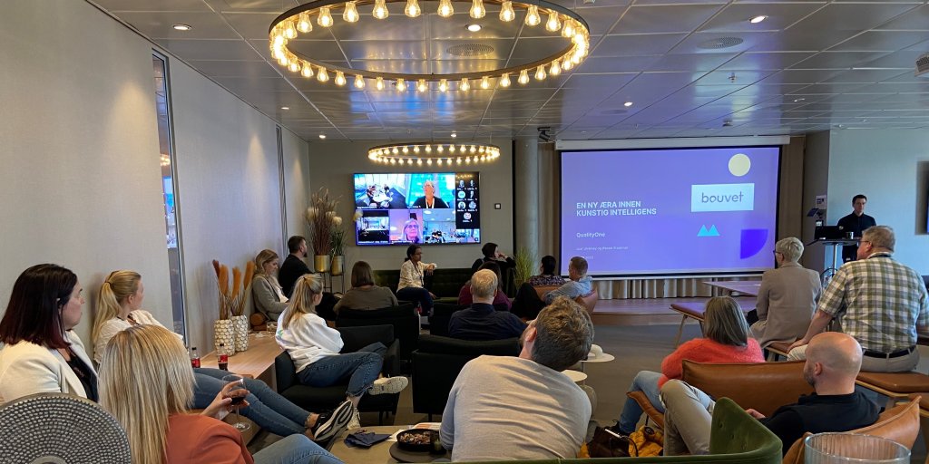 Bilde av salen i Bouvet Stavanger under QualityOne