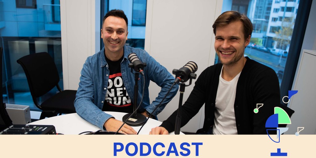 Bilde av Goran og Eirik i studio 