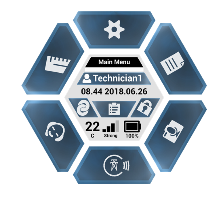 Connected Technician Main Menu