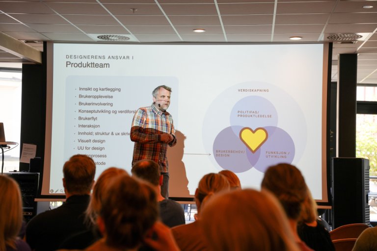 Ove Dalen holder foredrag