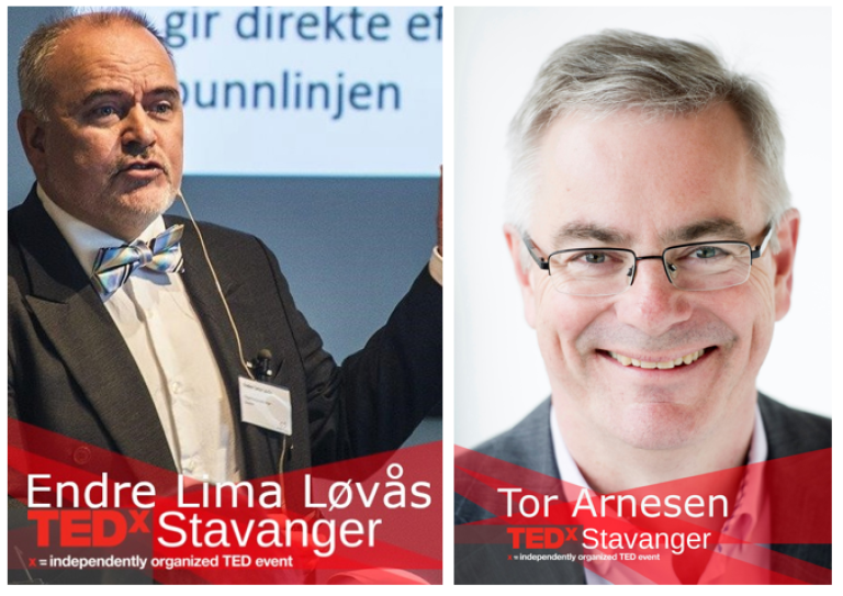 Endre Lima Løvås og Tor Arnesen