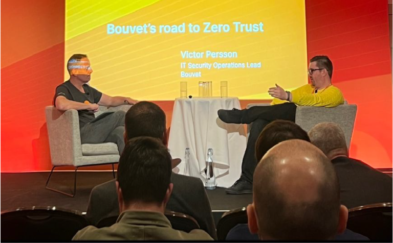 📸 Nylig deltok representanter fra vårt sky- og sikkerhetsmiljø på Cloudflare Connect-konferansen i London, der Victor Persson også var invitert til å fortelle om vår reise mot Zero Trust.