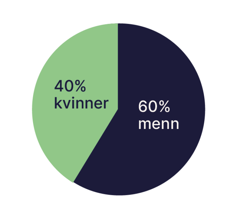 I styret til Bouvet er 40 % kvinner