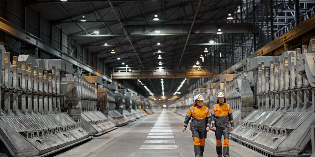 Produksjonsprosessen av aluminium ble mer effektiv med tjenestedesign