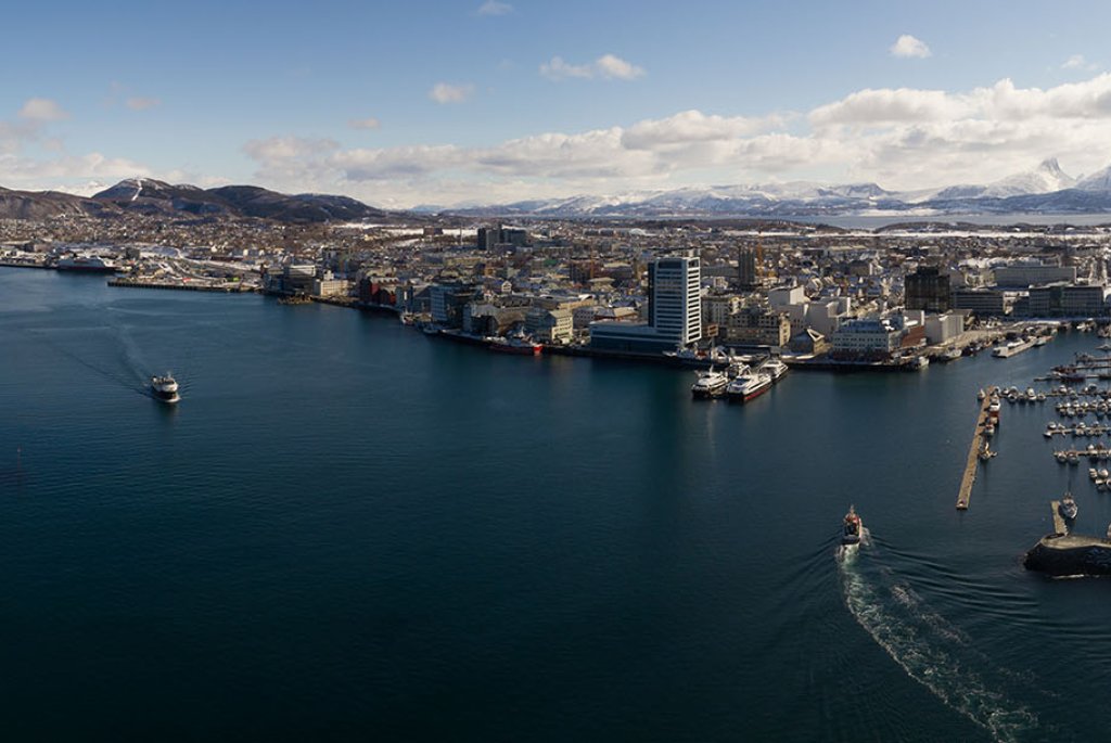 Oversiktsbilde over Bodø 