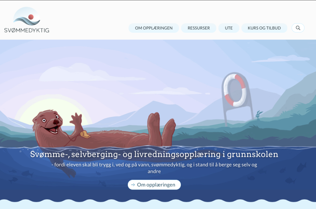 svommedyktig