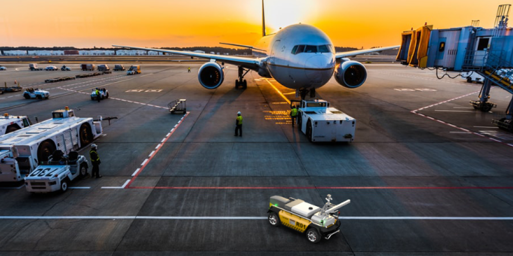 Robot for autonom inspeksjon av rullebaner